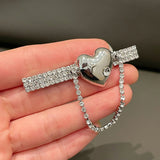 Retro Love Shape Hairpin Dress Accessories