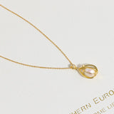 Natural Pearl Pendant Cage Necklace - Hot Seller