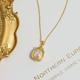 Natural Pearl Pendant Cage Necklace - Hot Seller
