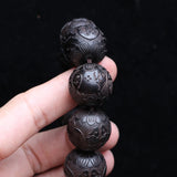 Ebony Bead Lucky Zodiac Men's Bracelet