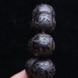 Ebony Bead Lucky Zodiac Men's Bracelet