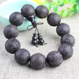 Ebony Sandalwood Bracelet Prayer Beads for Men