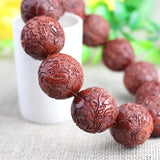 Ebony Sandalwood Bracelet Prayer Beads for Men