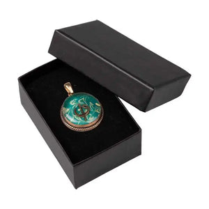 Handmade Resin Necklace Ore Pendant