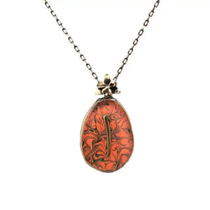 Ebrulu Elif Resin Necklace