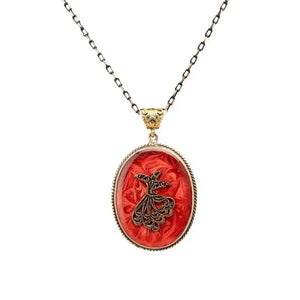 Ebrulu Semazen Resin Necklace