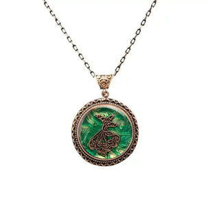 Ebrulu Semazen Resin Necklace
