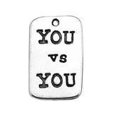 Engraved Eco-Friendly Fitness Sports Bodybuilding Charms Pendants
