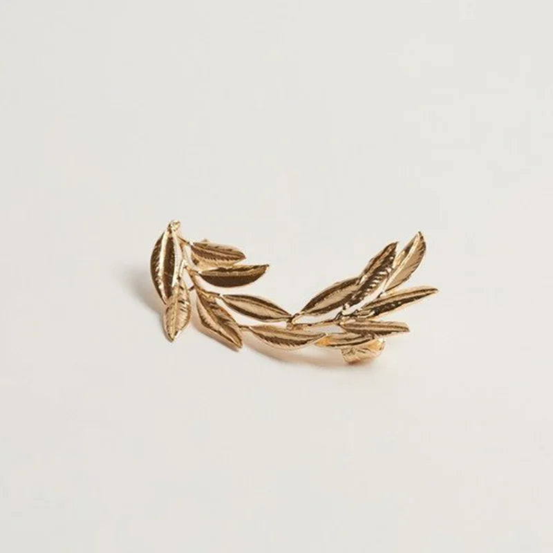 Eco-friendly Leaf Ear Cuffs For Women