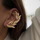 Eco-friendly Leaf Ear Cuffs For Women