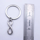 Eco Zinc Alloy Infinity Symbol Key Chain for Gift
