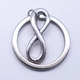 Eco Zinc Alloy Infinity Symbol Key Chain for Gift