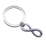 Eco Zinc Alloy Infinity Symbol Key Chain for Gift