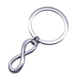 Eco Zinc Alloy Infinity Symbol Key Chain for Gift