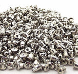 200 pcs/lot Bullet Stud Earrings Metal Jewelry Findings