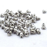200 pcs/lot Bullet Stud Earrings Metal Jewelry Findings