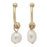 Natural Freshwater Pearls Drop Earrings Allergy-Free Jewelry