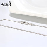 925 Sterling Silver Chain 40cm-60cm Length Necklace for Women Men