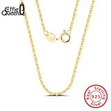 925 Silver Chain Necklace 18K Jewelry