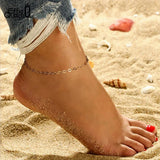 Adjustable 925 Sterling Silver 3mm Rhombus Chain Anklets for Women