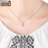 Fox Pendant Necklace S925 Sterling Silver for Women Gift