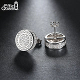 Effie Queen Zirconia Stud Earrings for Women DE130