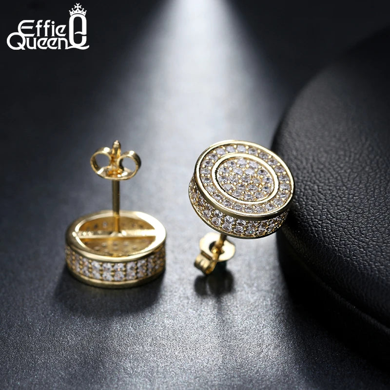 Effie Queen Zirconia Stud Earrings for Women DE130