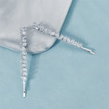Cubic Zirconia Hairpins for Women Crystal Hair Clips Wedding Gift