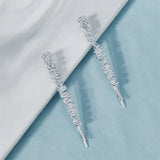Cubic Zirconia Hairpins for Women Crystal Hair Clips Wedding Gift