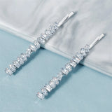 Cubic Zirconia Hairpins for Women Crystal Hair Clips Wedding Gift