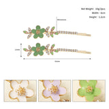 Rhinestone Flower Hair Clips Hairpin for Wedding