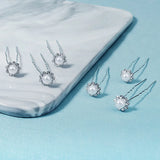6Pcs/Set Pearl Wedding Hairpins for Hair Bridal Jewelry Headdress Accessories