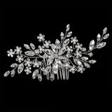 Rhinestone Wedding Hair Comb Bridal Headpiece