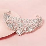Crystal Wedding Crown Rhinestone Bride Headpiece