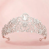 Crystal Wedding Crown Rhinestone Bride Headpiece