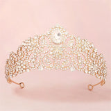 Crystal Wedding Crown Rhinestone Bride Headpiece