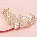 Crystal Wedding Crown Rhinestone Bride Headpiece