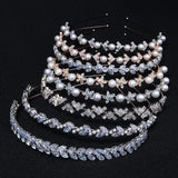 CZ Headbands for Women Wedding Bridal Hair Jewelry