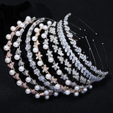 CZ Headbands for Women Wedding Bridal Hair Jewelry