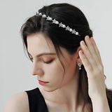 CZ Headbands for Women Wedding Bridal Hair Jewelry