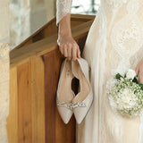 Rhinestone Shoe Buckle Charm Wedding Accessories Bridal High Heels