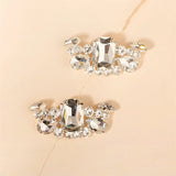 Efily Rhinestone Shoe Buckle Wedding High Heels Decoration