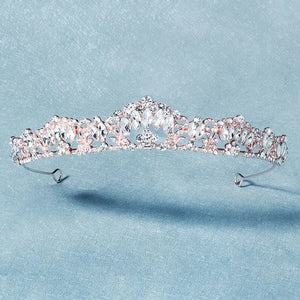 Rhinestone Crown Hair Accessory for Women Wedding Bridal Tiara