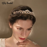 Rhinestone Crown Hair Accessory for Women Wedding Bridal Tiara