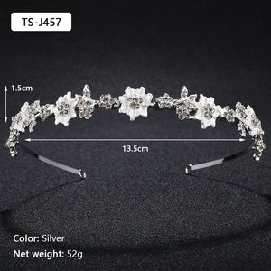 Efily Rhinestone Headband Wedding Hair Accessories Bridal Headpiece