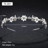Efily Rhinestone Headband Wedding Hair Accessories Bridal Headpiece