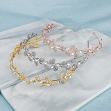 Efily Rhinestone Headband Wedding Hair Accessories Bridal Headpiece