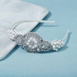 Efily Rhinestone Headband Wedding Hair Accessories Bridal Headpiece
