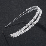 Crystal Rhinestone Wedding Tiara Crown for Bride