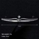 Crystal Rhinestone Wedding Tiara Crown for Bride